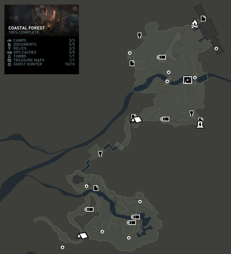 tomb raider ghost hunter map